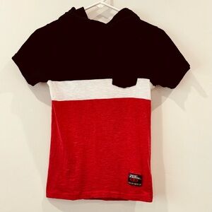 Boys No Fear hooded T-Shirt